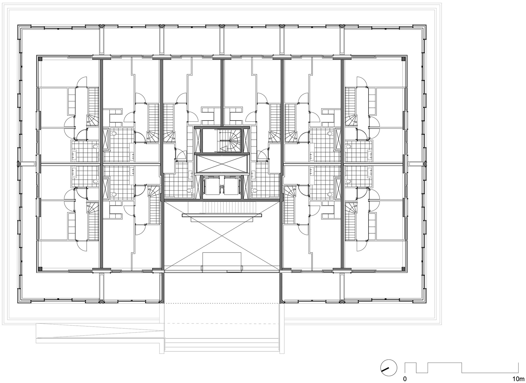 比利时赫肯罗德军营改造公寓楼丨Atelier Kempe Thill-72
