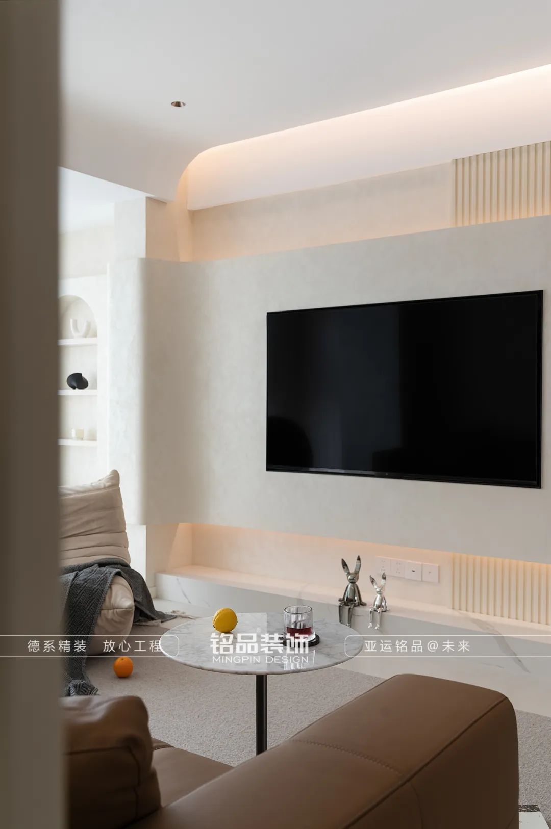 浙江台州奶油风家居设计丨中国台州丨铭品装饰-25