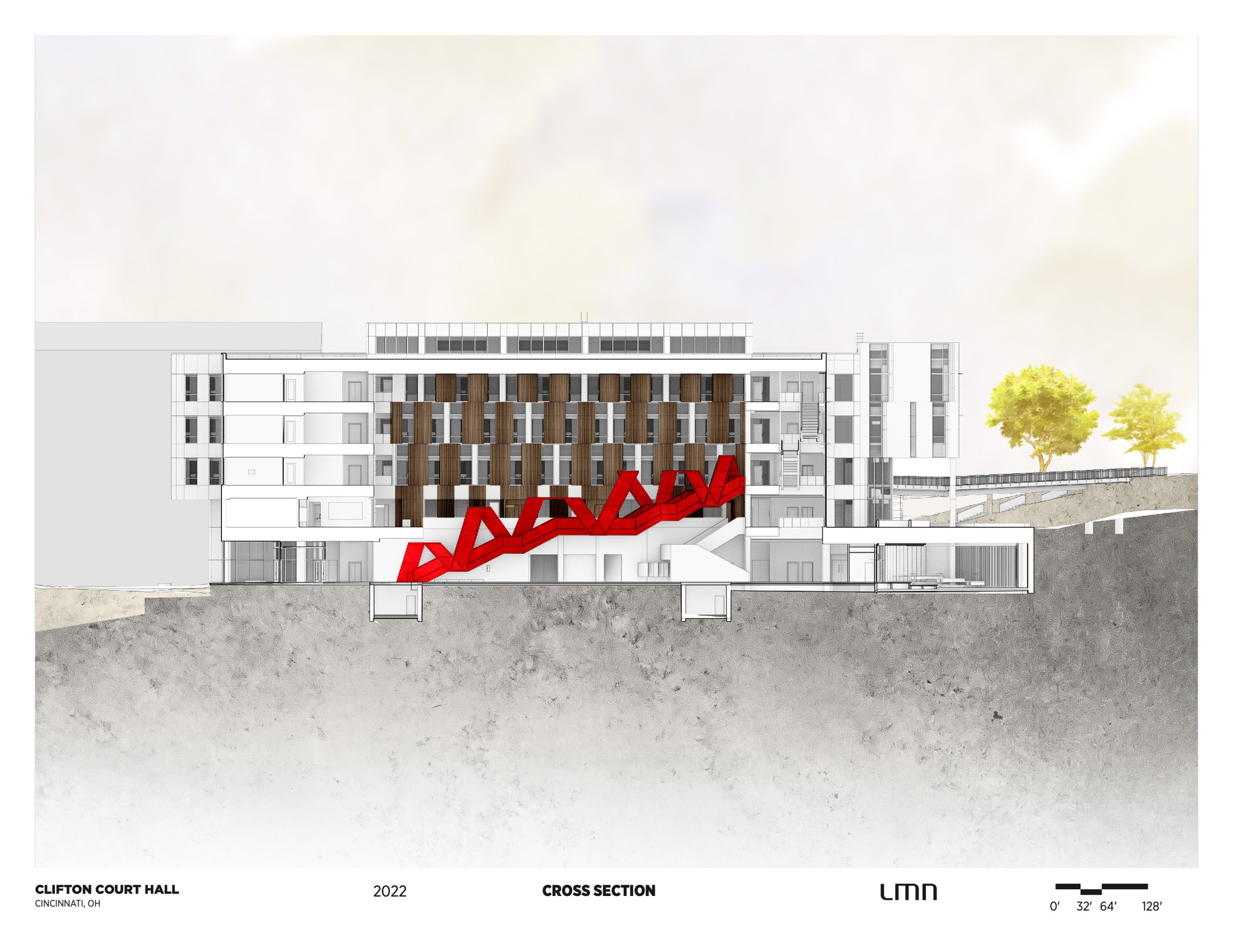 克利夫顿法院大厅丨美国辛辛那提丨LMN Architects-55