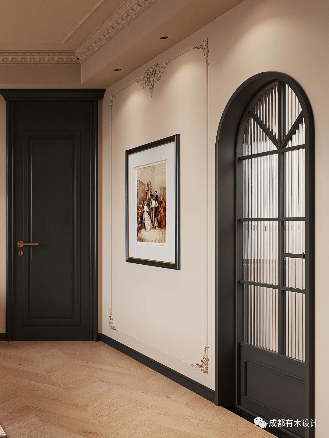 金沙城锦西观棠 · 法式复古的岁月静好丨有木设计-51