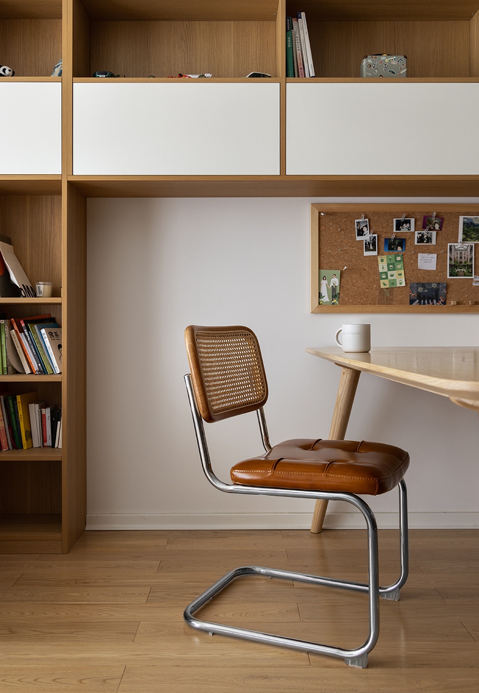 抽象美学融入景观设计师婚房,拓扑几何打造诗意空间-10