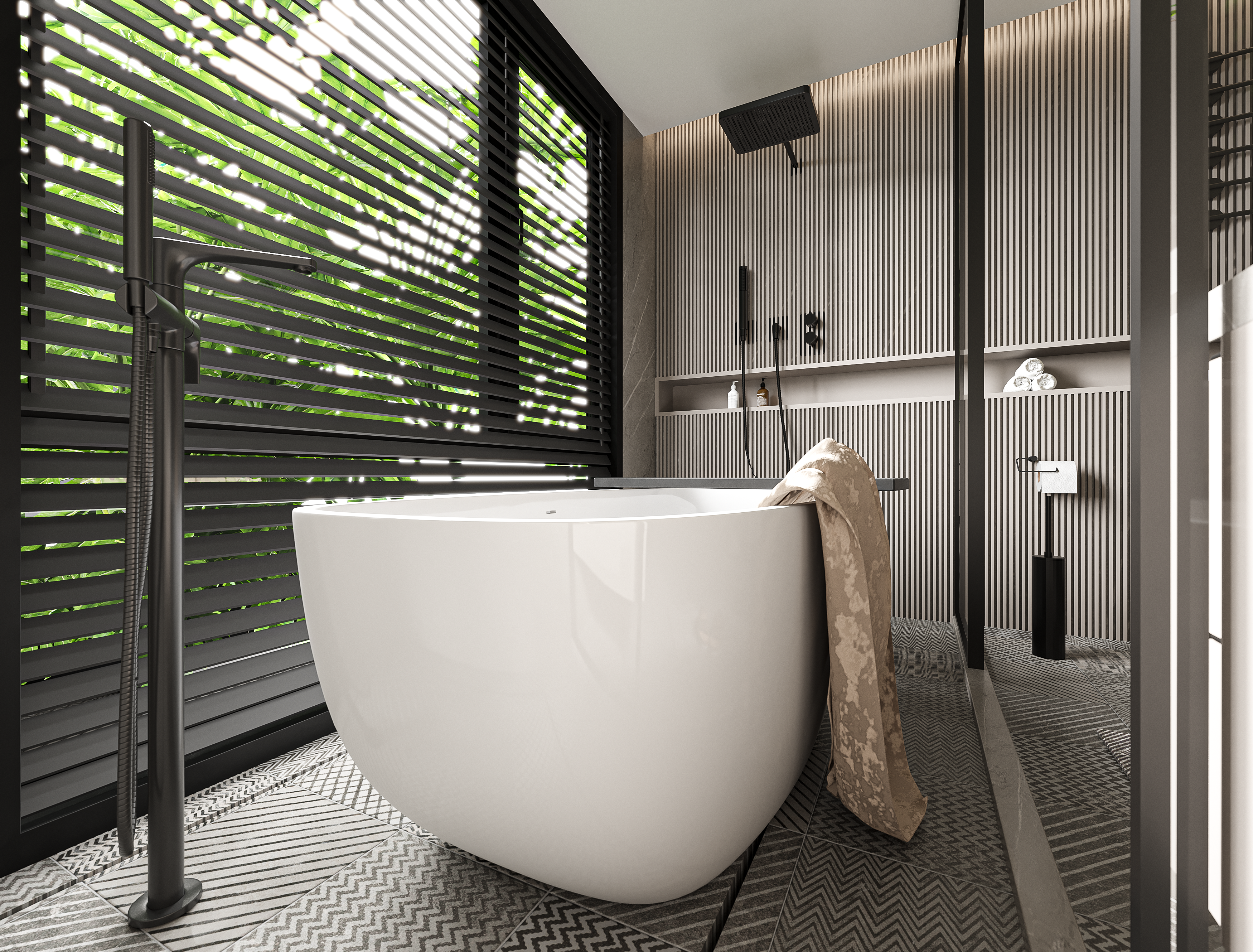 浴室内部丨AVA Render-7