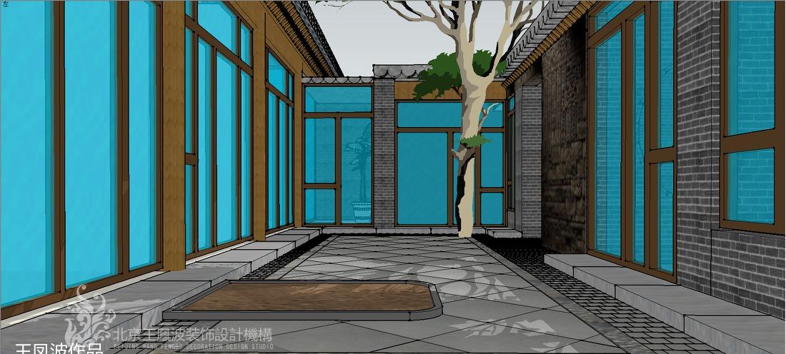 四合院民宿酒店设计及施工-6