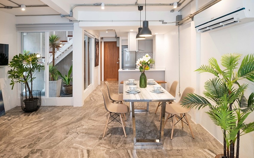 泰国自然系日光透天厝，分层独立生活空间-7