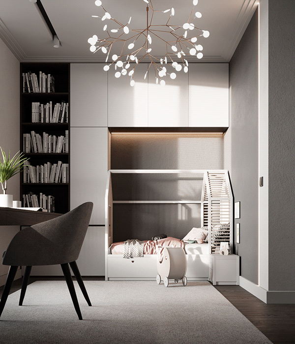 59㎡小空间公寓设计 超舒适！-11