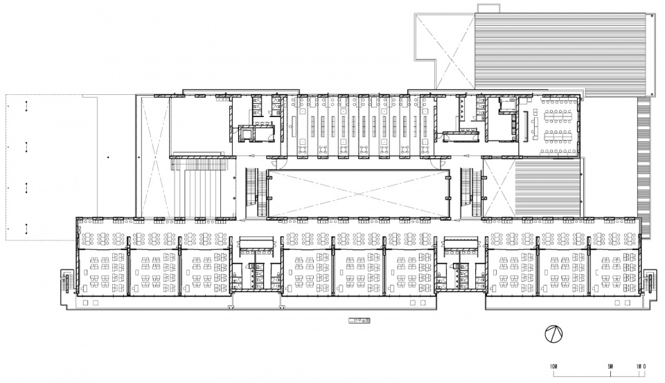 下妻市立下妻中学（Shimotsuma City Shimotsuma Junior High School）丨三上建筑事务所（MIKAMI Architects）-46