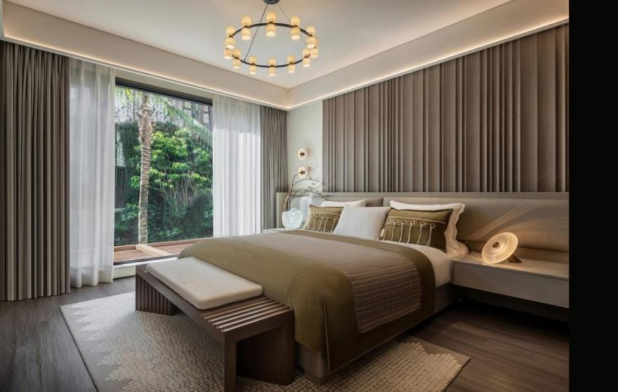 万宁万华·万岭麓湾下叠别墅样板间丨中国万宁丨深圳市盘石室内设计有限公司,万华室内设计中心-26