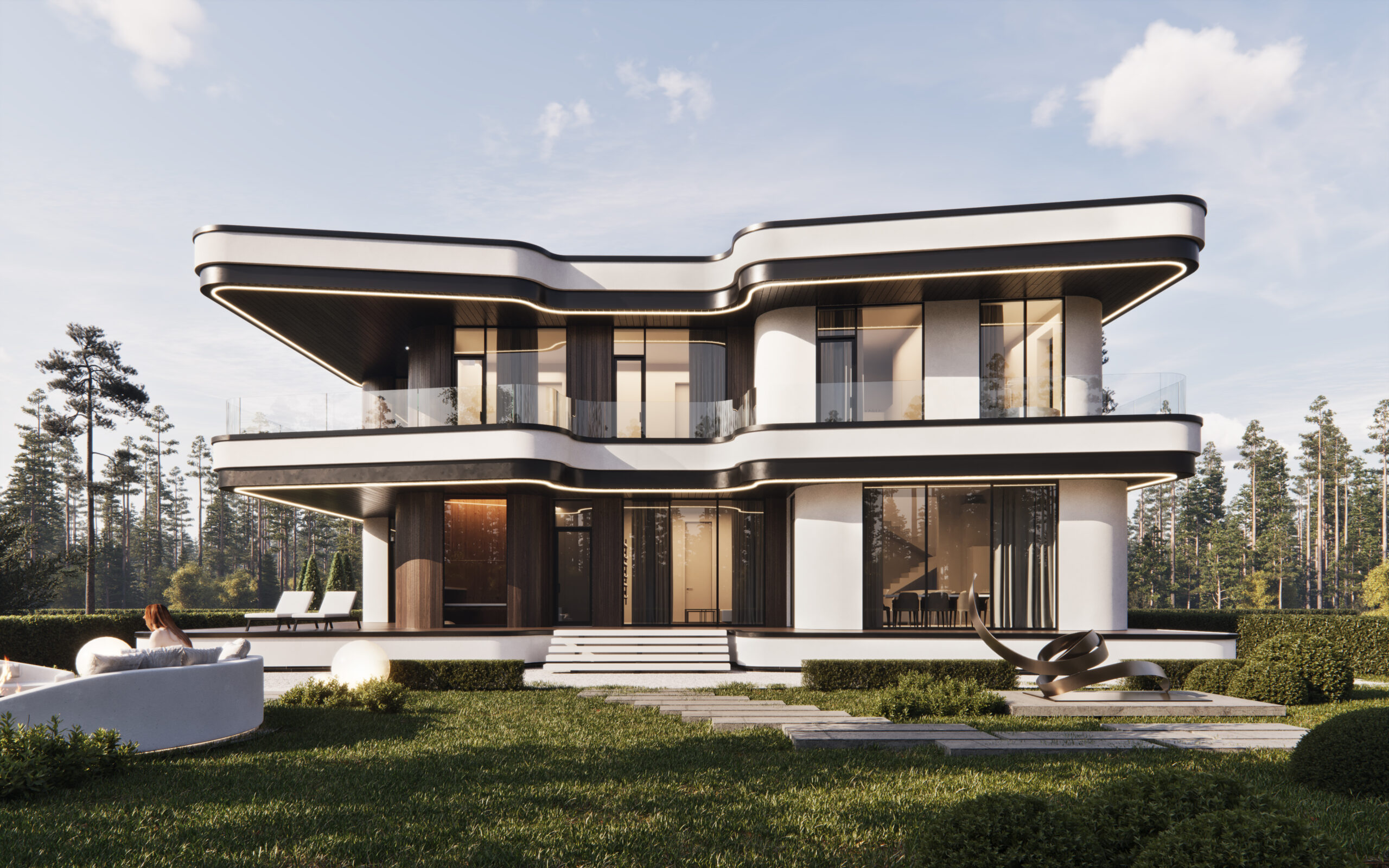 Дом Бабочка（“蝴蝶”住宅）丨Бюро ARXY（ARXY工作室）-16