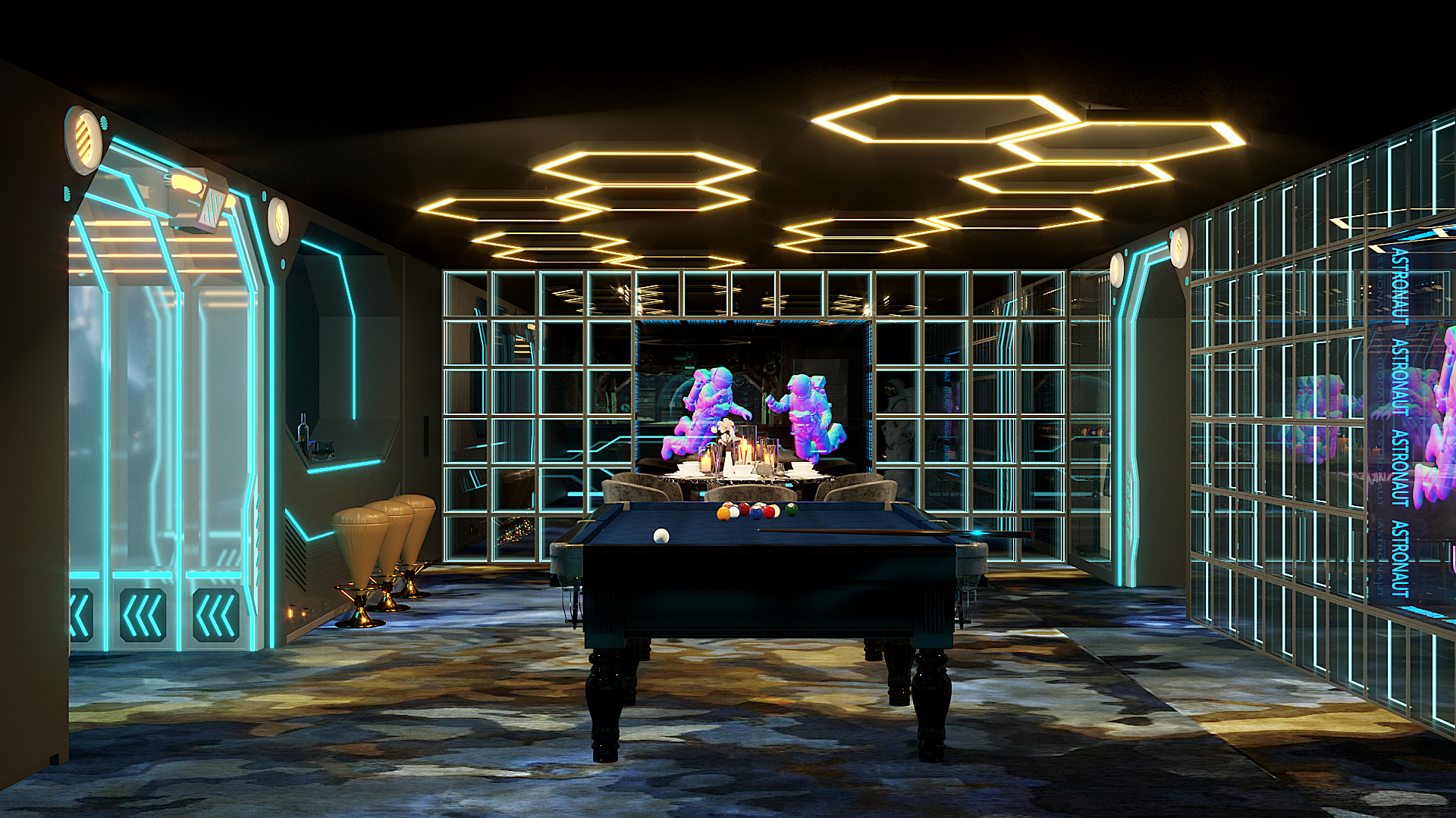 SPACESHIP NIGHT CLUB-2