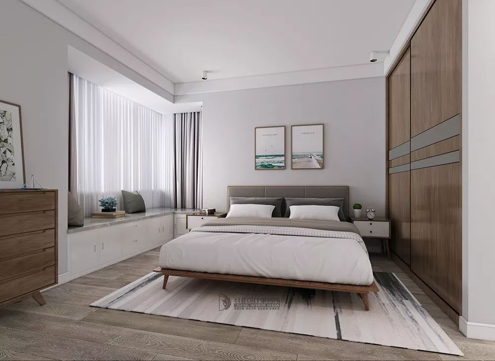 柳州华展华园日系北欧风家居设计,极简舒适,功能至上-39