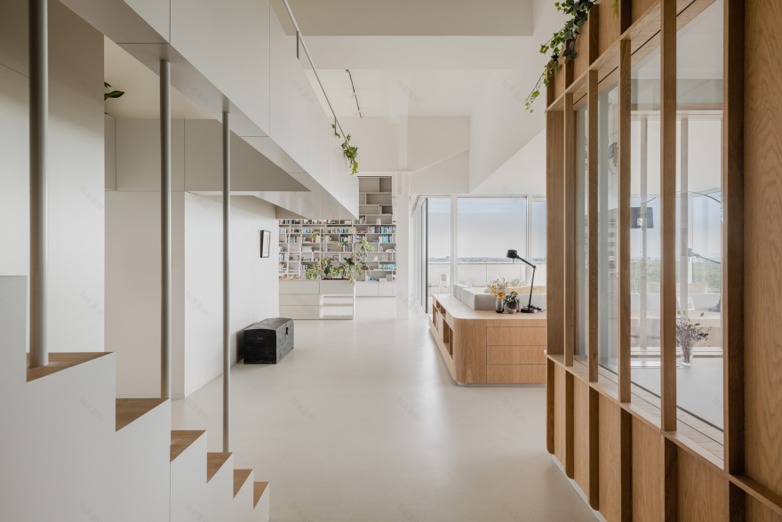 全景顶层公寓丨荷兰丨Bureau Fraai-7