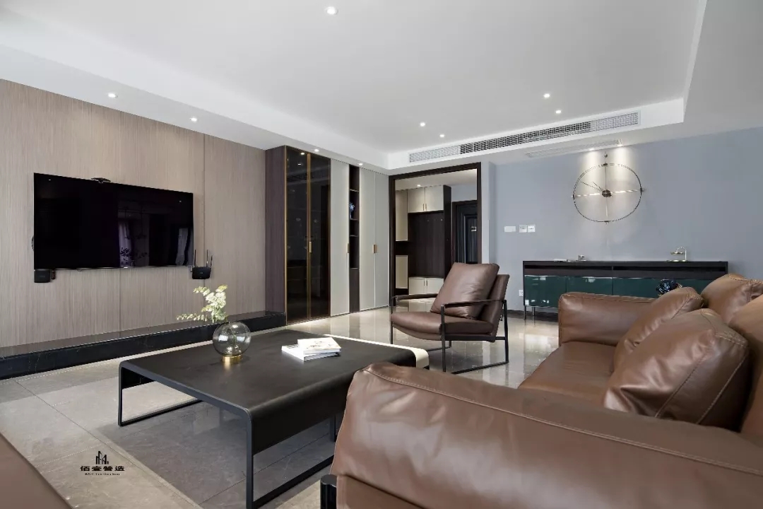 现代简约,留白生活的遐想——镇江永隆城市广场 190 平米设计案例-23