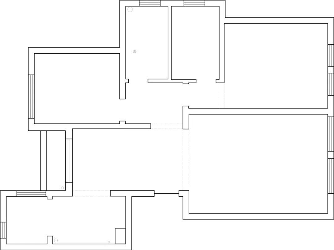 90㎡程序员家居，设备柜、地台、咖啡吧一应俱全-2