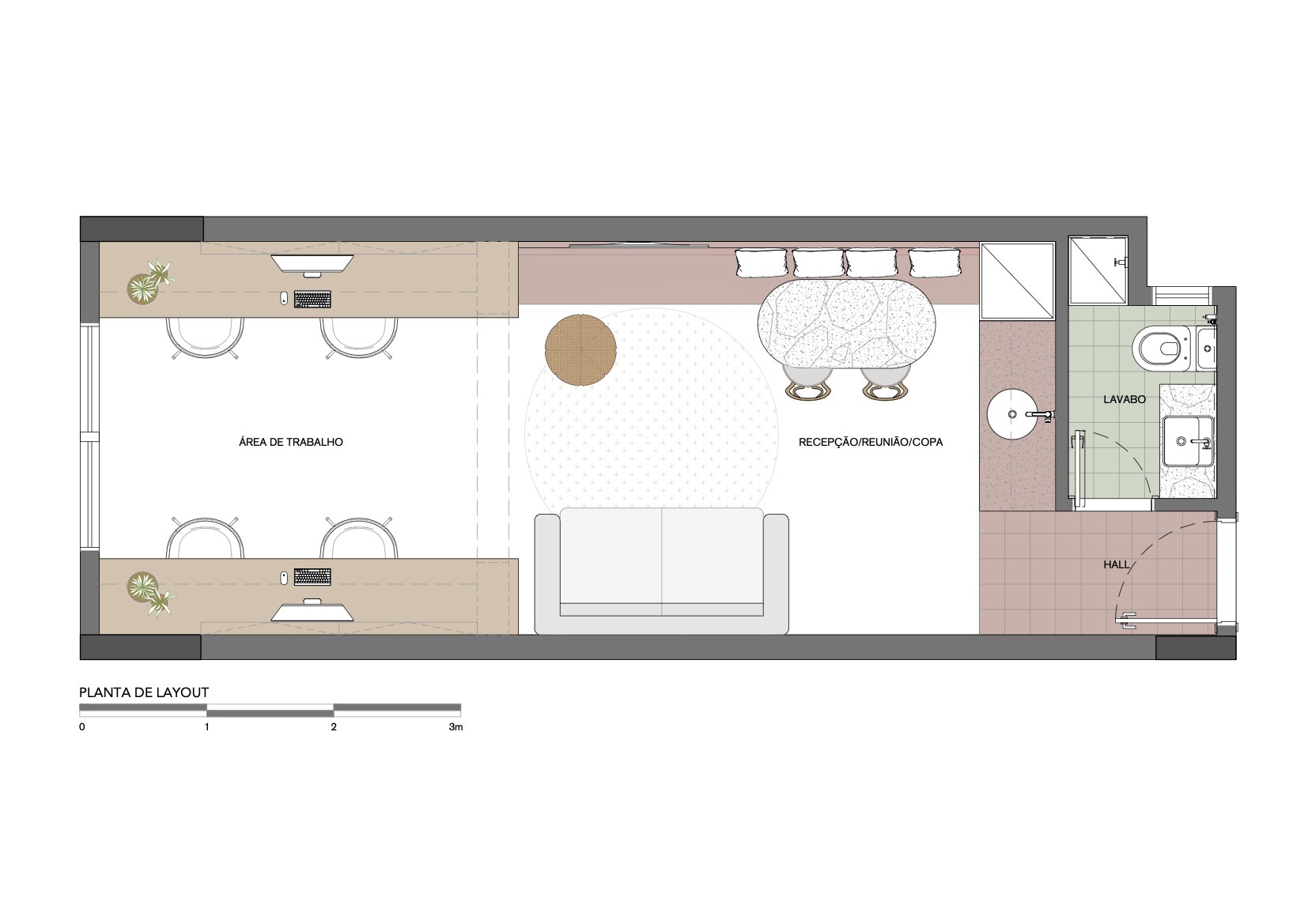 家庭工作室丨巴西巴西利亚丨Studio Clarice Semerene-13