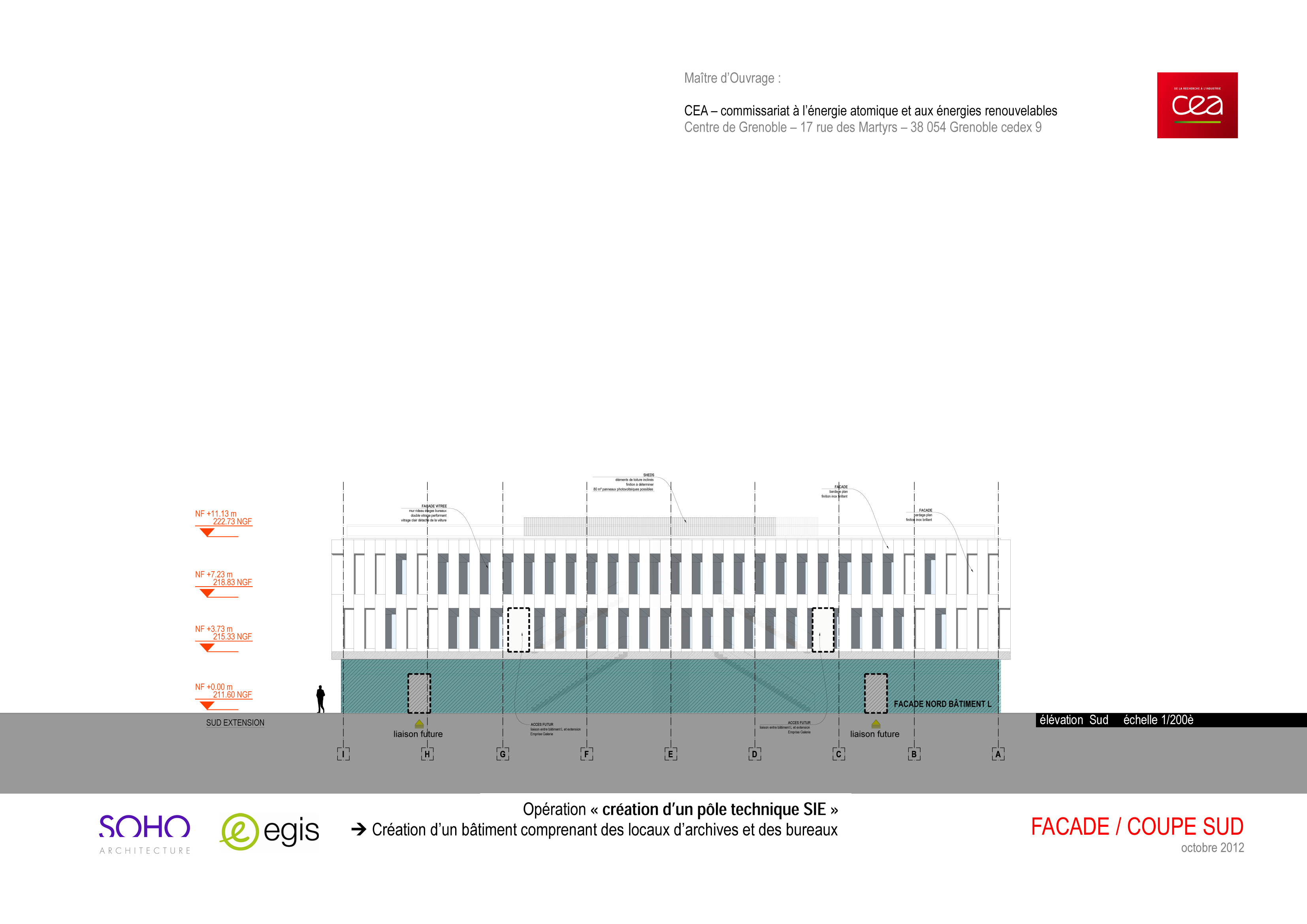 SOHO 建筑 | 格勒诺布尔 CEA 办公空间概念设计-17