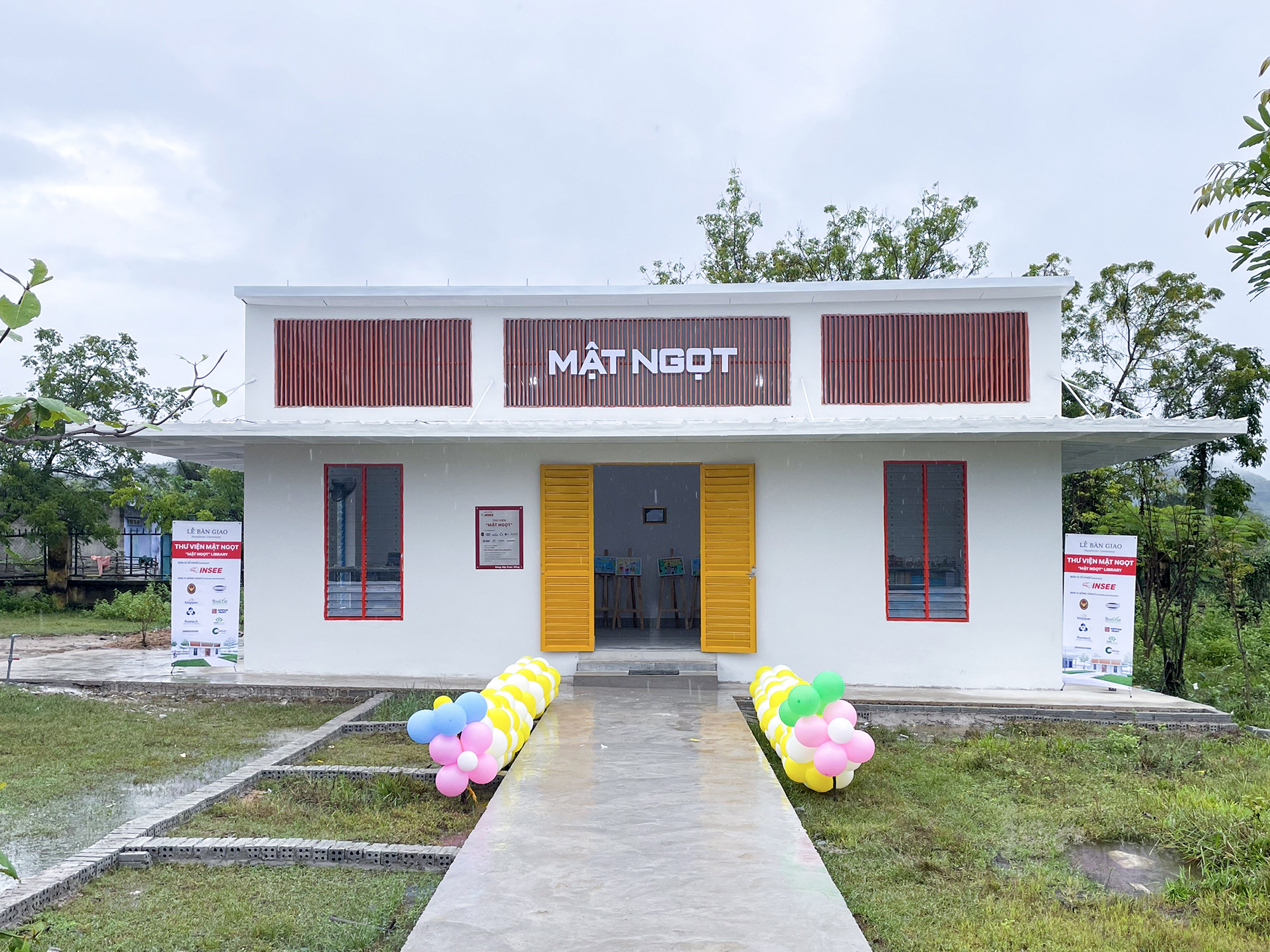“Mật Ngọt” – 山区儿童图书馆丨胡志明市工业大学学生团队-3