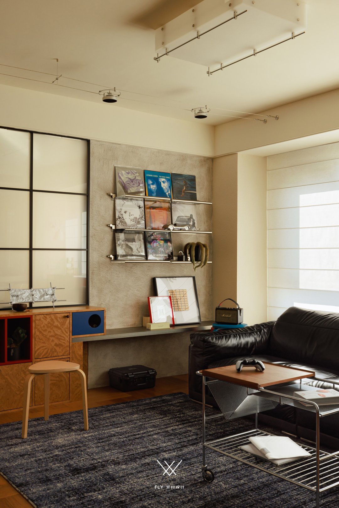 【菲拉设计】精装房改造 · 治愈系美学 · 阳光下的包豪斯丨中国杭州丨菲拉设计(FLY DESIGN)-11