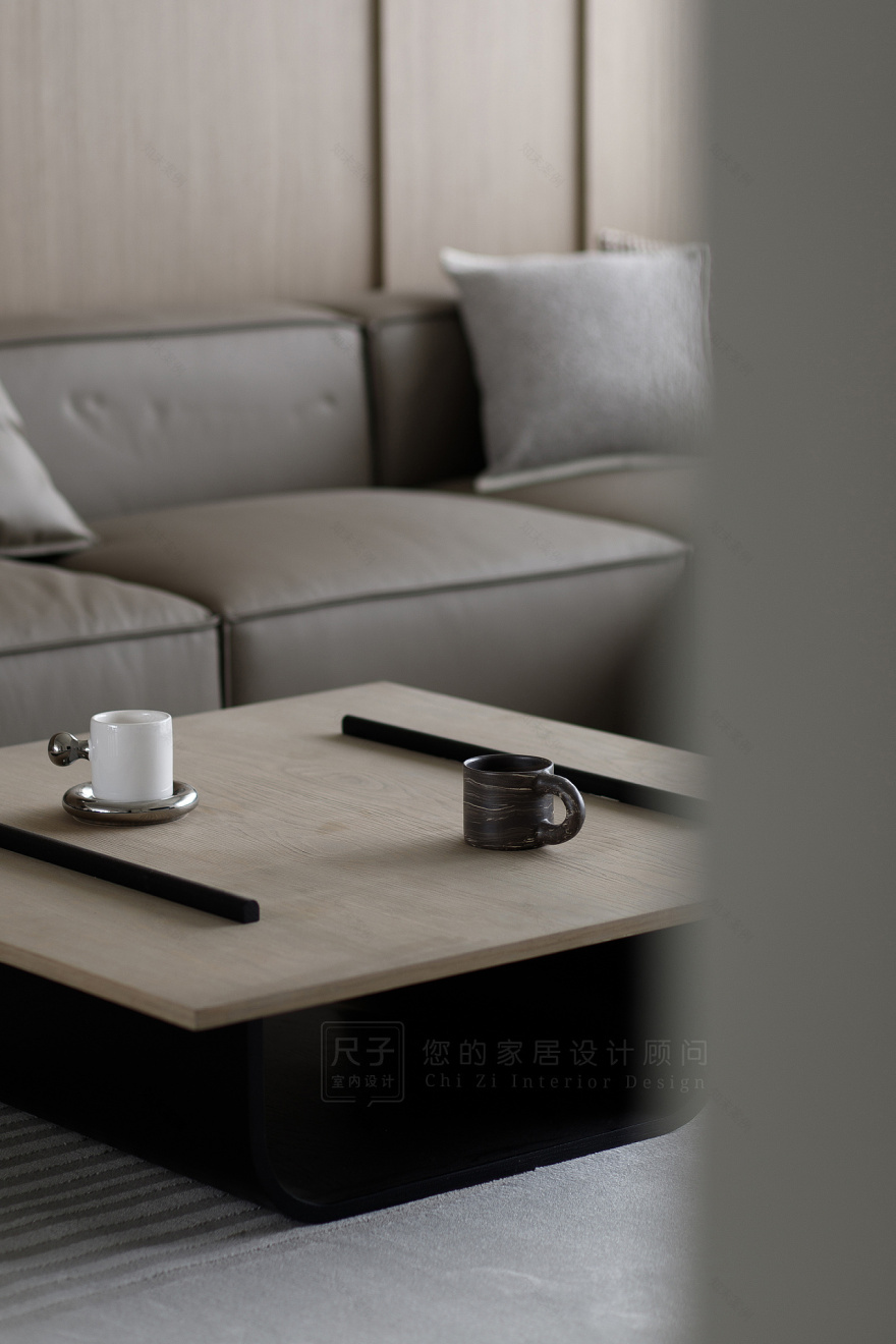 简约侘寂风家居设计丨中国深圳丨尺子室内设计-22