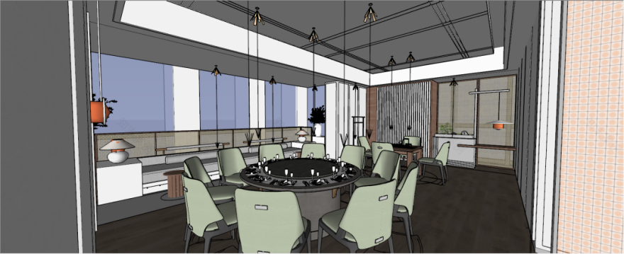 半圆设计打造清新素雅商业空间丨中国无锡-7