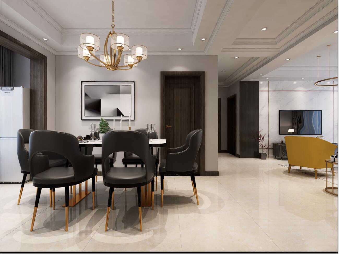 美匠装饰徐耿现代黑白灰老房翻新-6