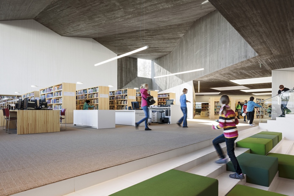 Seinäjoki City Library 塞伊奈约基市图书馆丨JKMM Architects-26