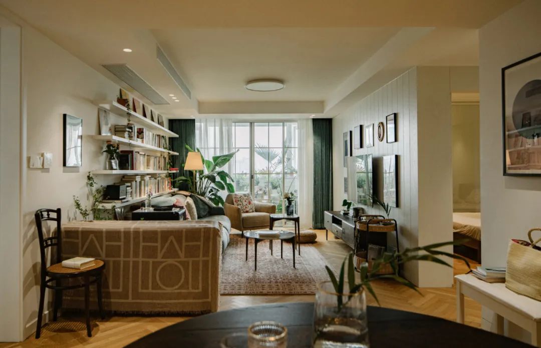 绿意复古，108㎡二手房变身温馨美宅-62