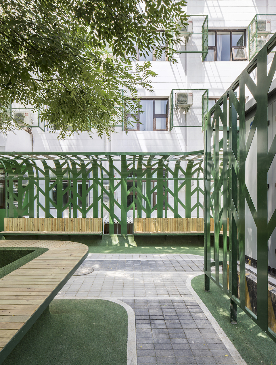 泊寓北锣店外部空间设计，北京 / MAT Office-19