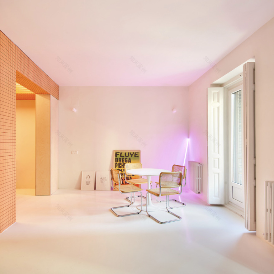 马德里 Lavapiés 社区三合一公寓改造丨西班牙马德里-3