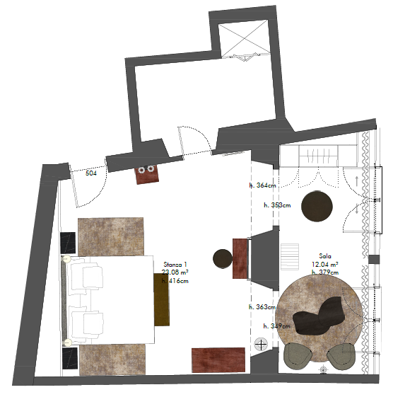 Hotel DCS 酒店室内设计丨意大利-14