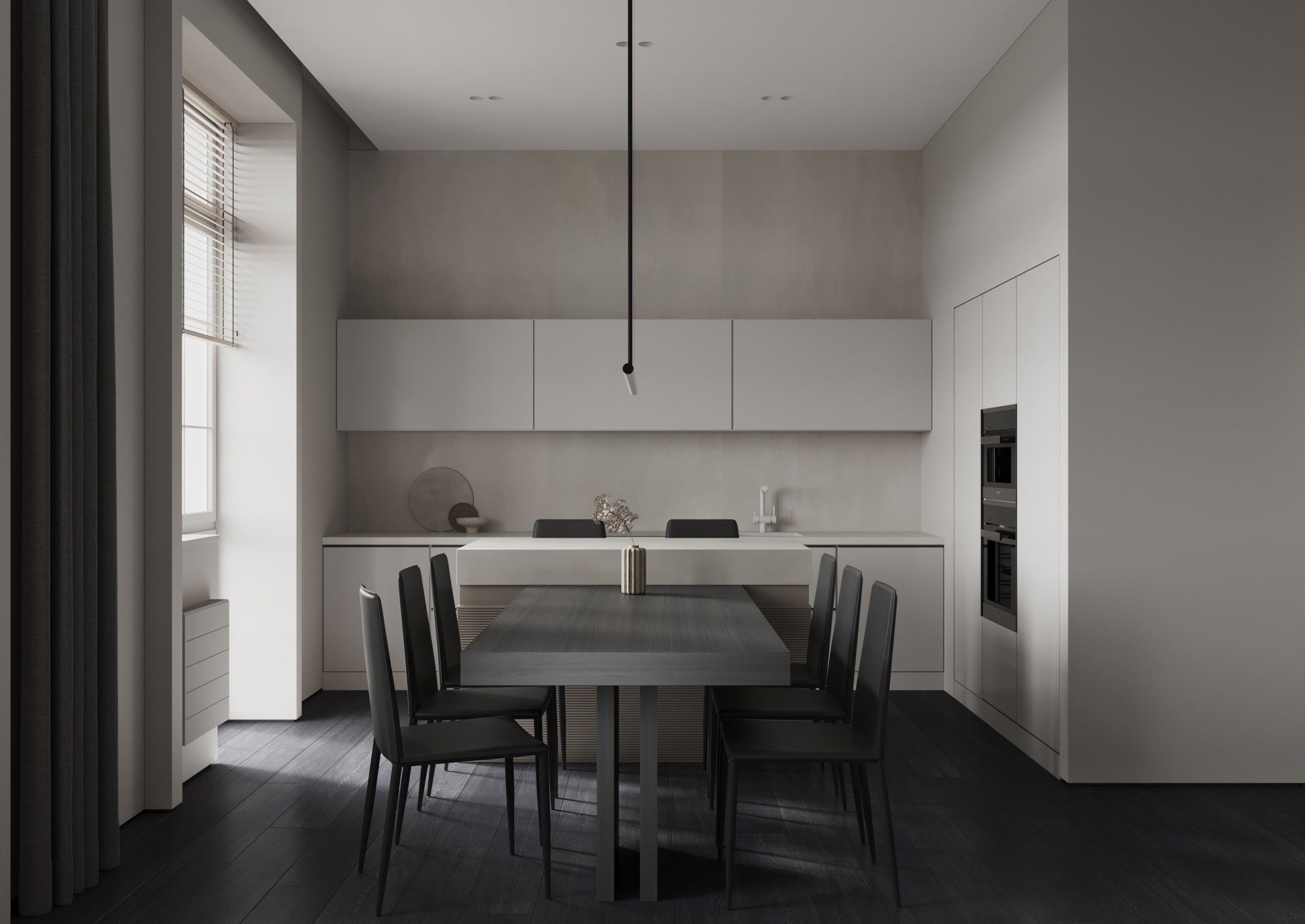 130平米极简风住宅设计 超有气质-4