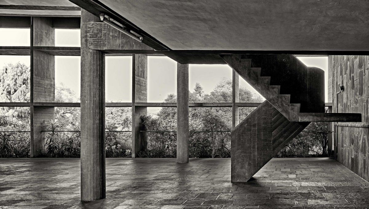 印度阿默达巴德纺织厂总部大楼-30