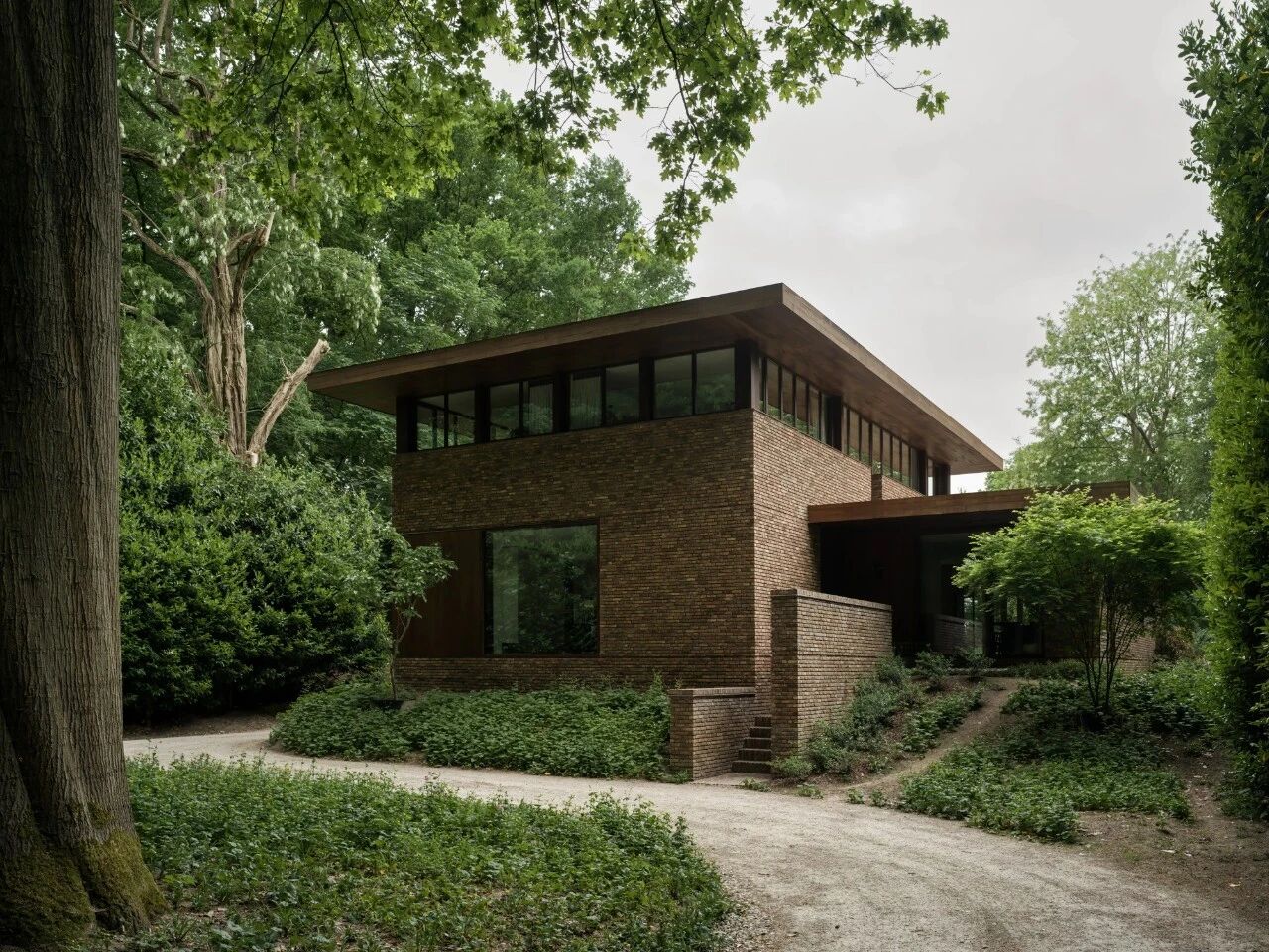 圣马尔滕斯－拉特姆自然主义住宅丨比利时丨Decancq Vercruysse Architects-12