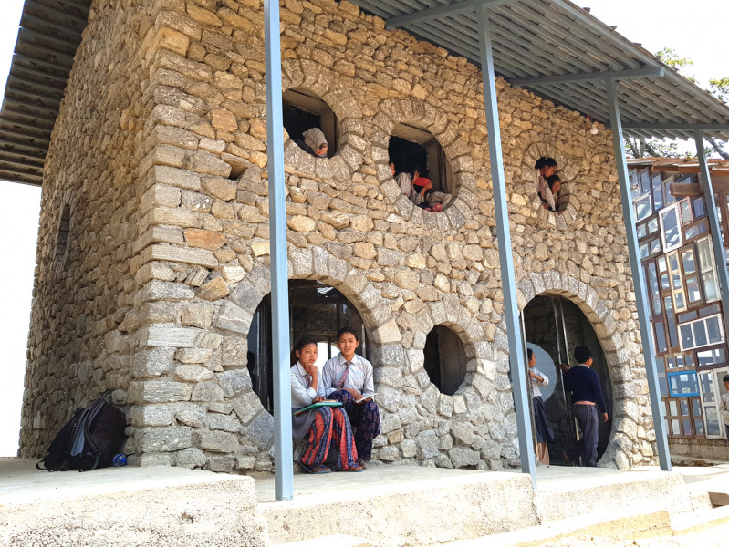 Shree Shila Devi School扩建项目丨尼泊尔丨supertecture团队-33