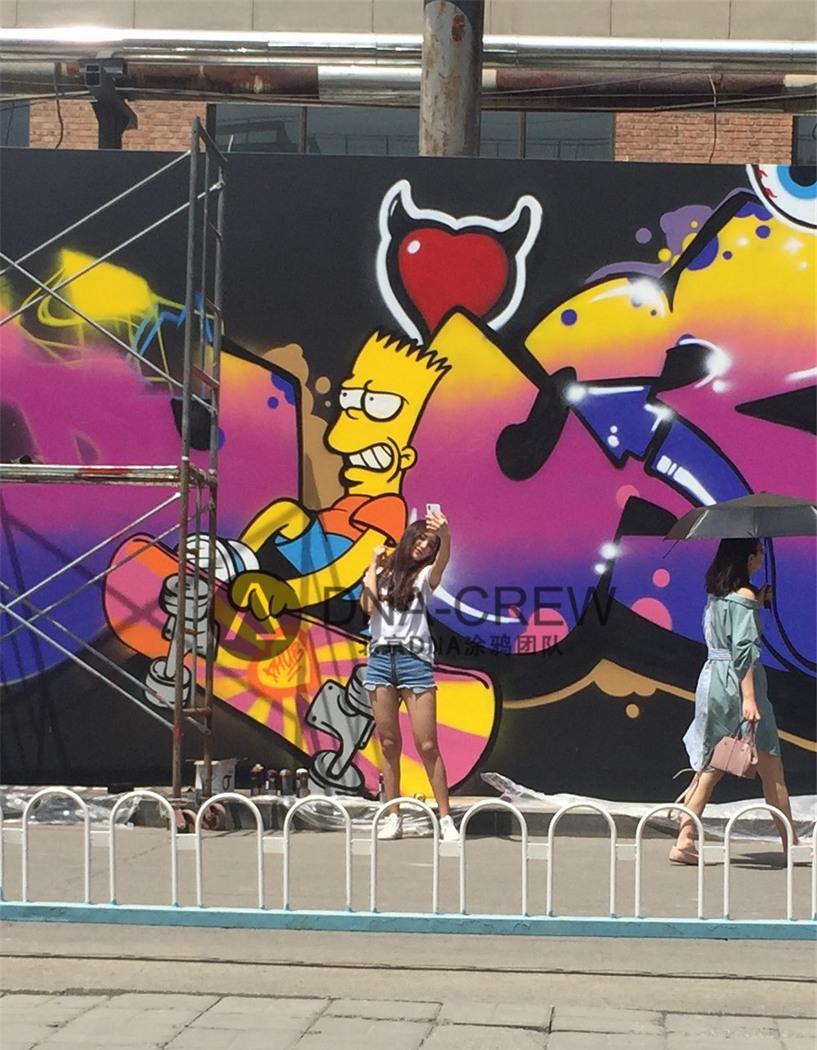 北京 798 艺术区街头涂鸦设计亮点-0