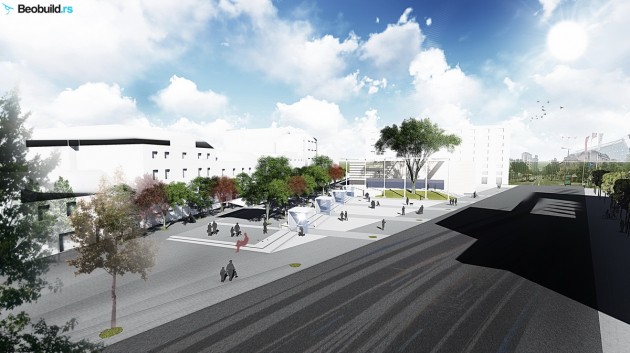 贝尔格莱德鲜花广场重建项目-11