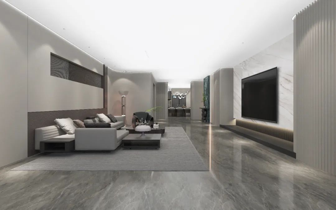 洛阳紫悦府意式轻奢大平层设计丨中国洛阳丨晟宁装饰工程有限公司-8