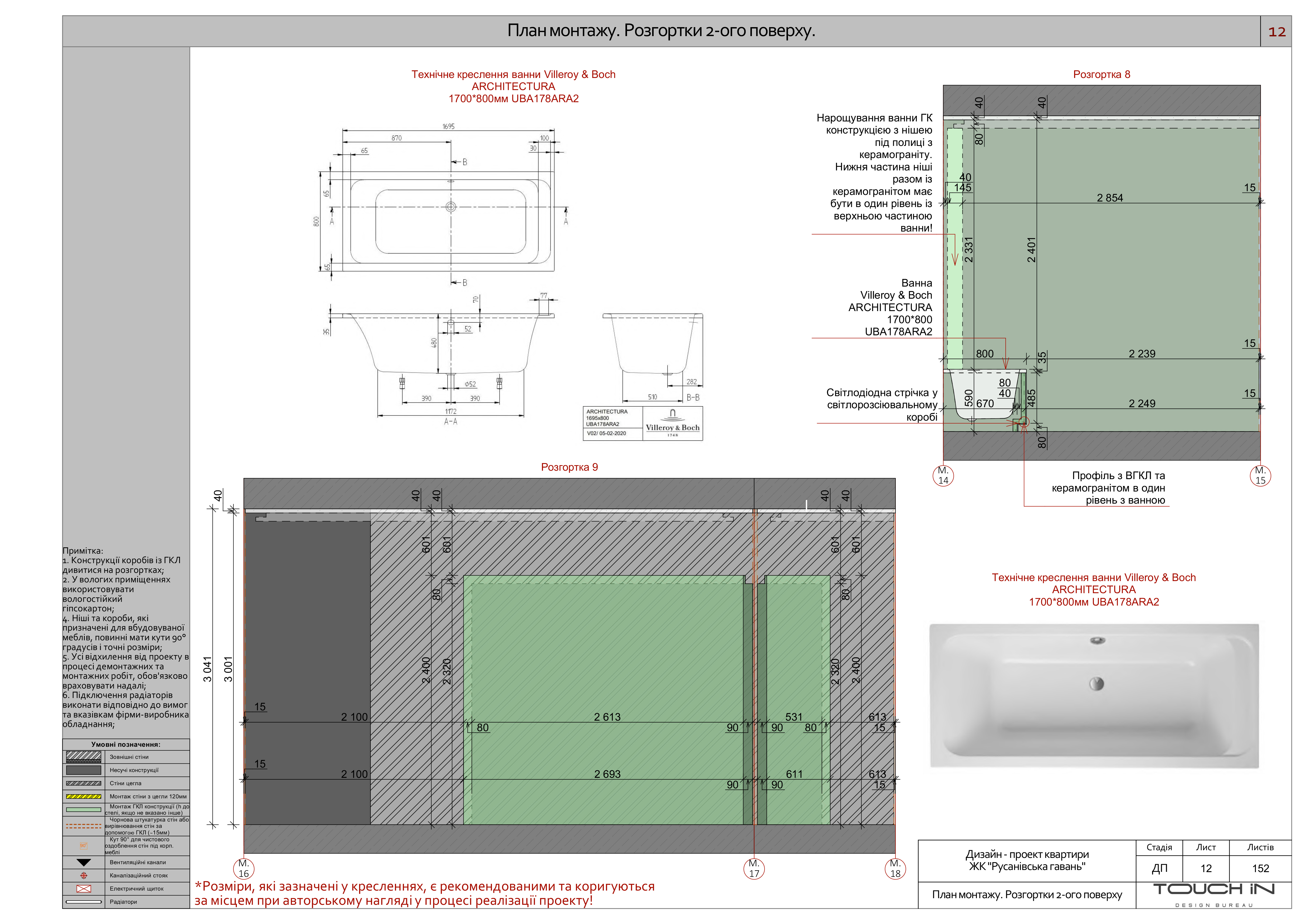 Дизайн-проєкт квартири. ЖК"Русанівська гавань" м.Київ-18