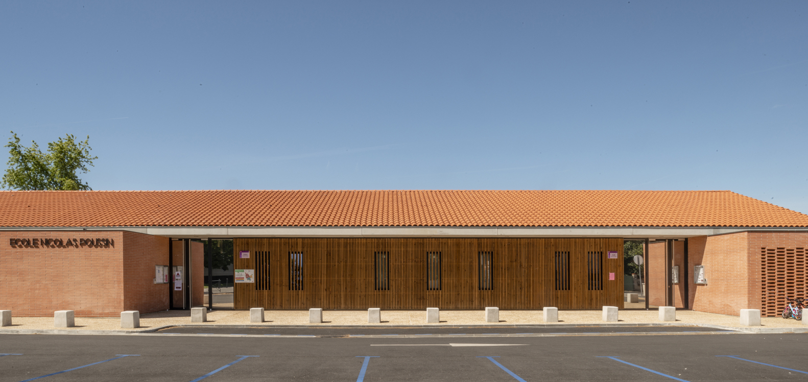 法国Nicolas Poussin学校àAucamville扩建-5