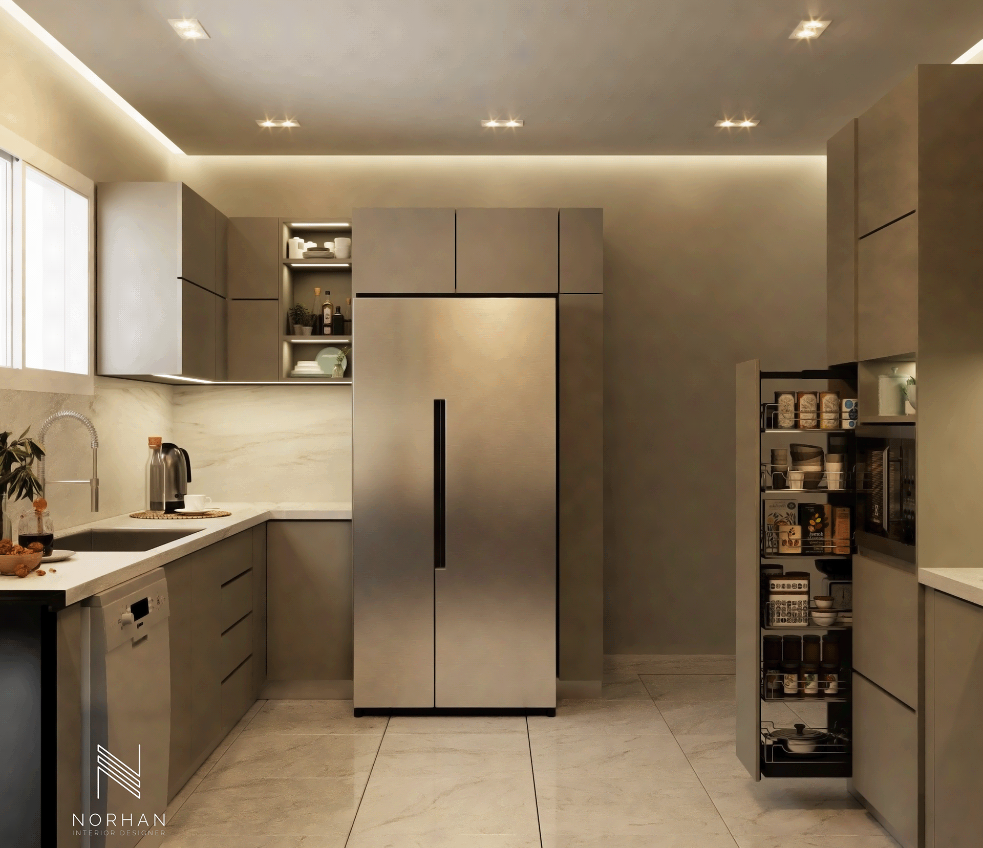 Modern Kitchen in KSA-11