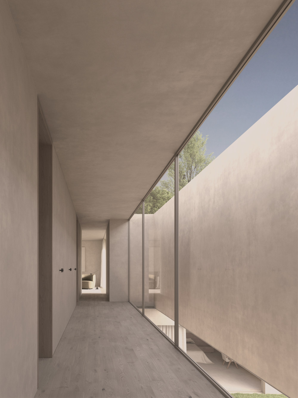 西班牙 Puerta de Hierro 住宅概念设计丨OOAA Arquitectura-7