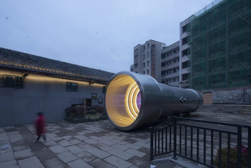重庆南川区东街二期艺术装置/拾光万花筒丨中国重庆丨重庆唤醒空间设计有限公司-0