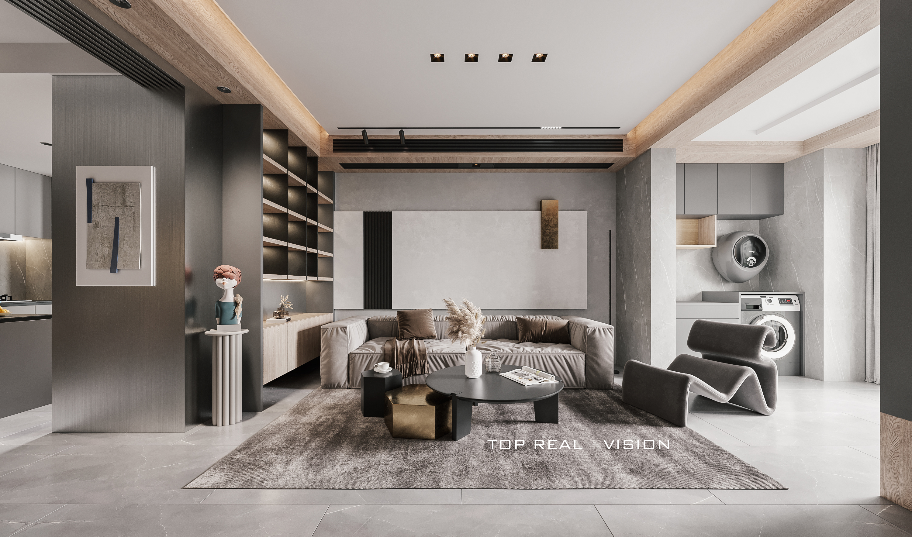 现代 CR PSCC | 极简奢华的空间艺术-30