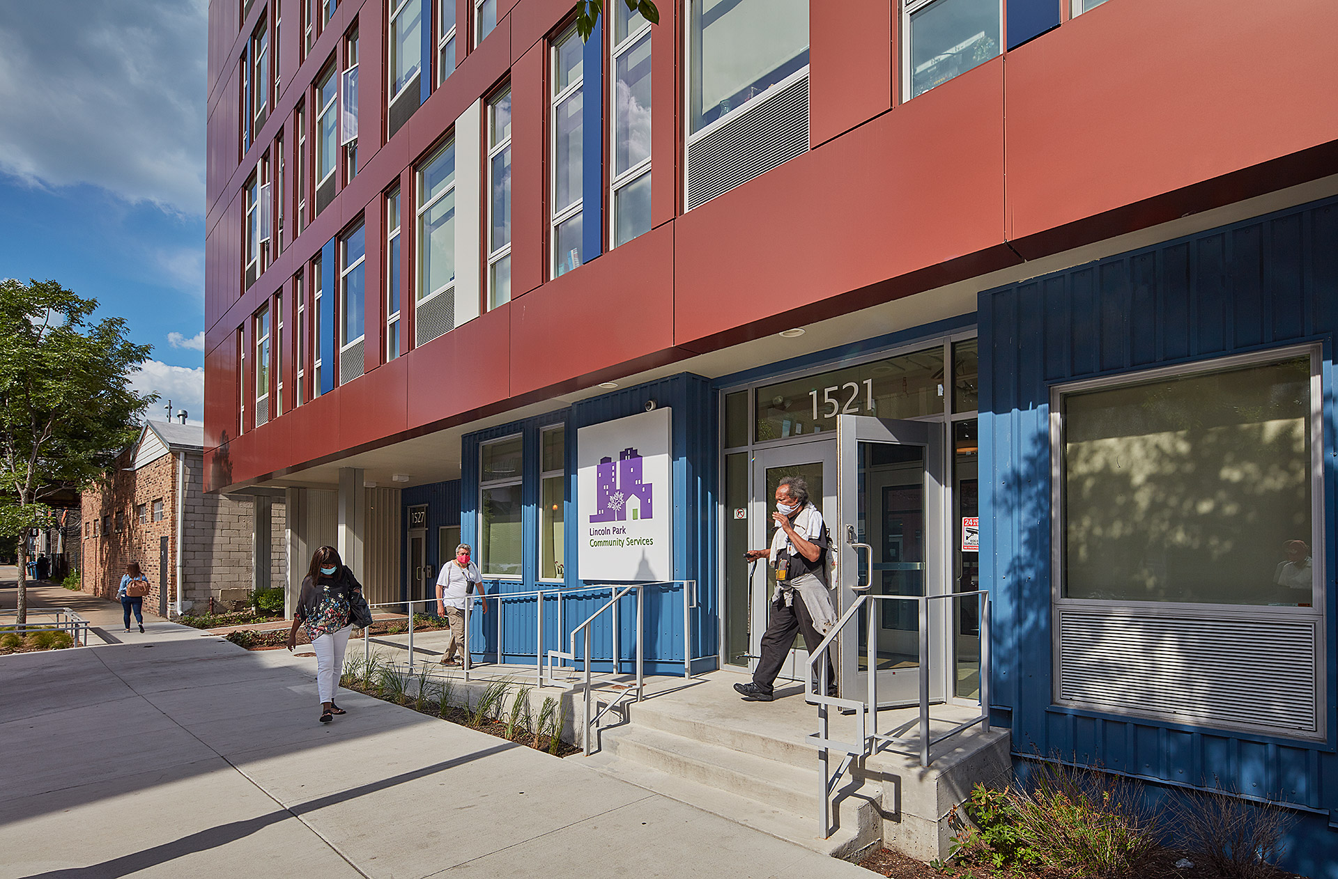 林肯公园社区服务丨美国芝加哥丨MKB Architects-11