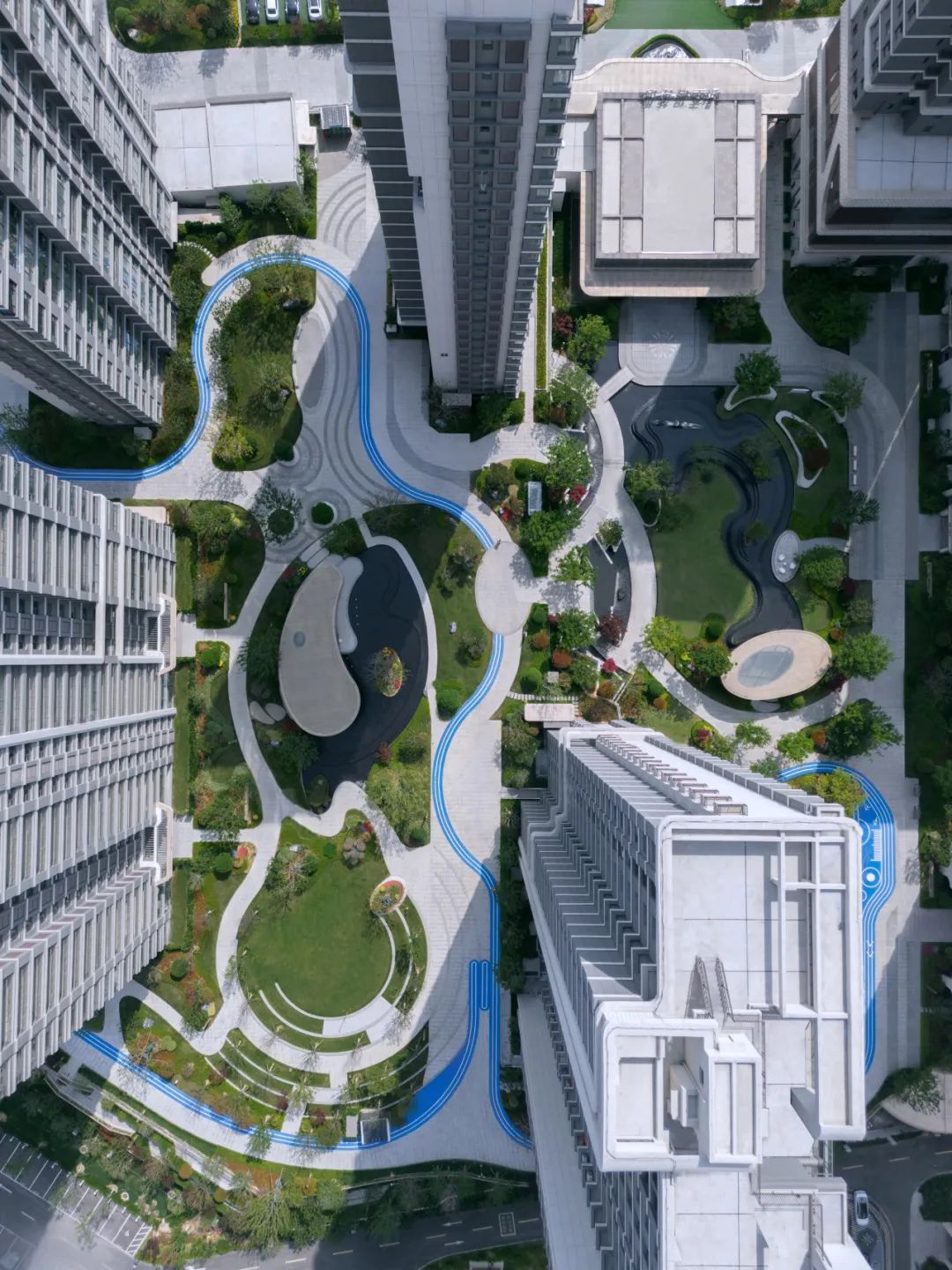 青岛润诚天悦华府大区丨中国青岛丨东易奇思-1