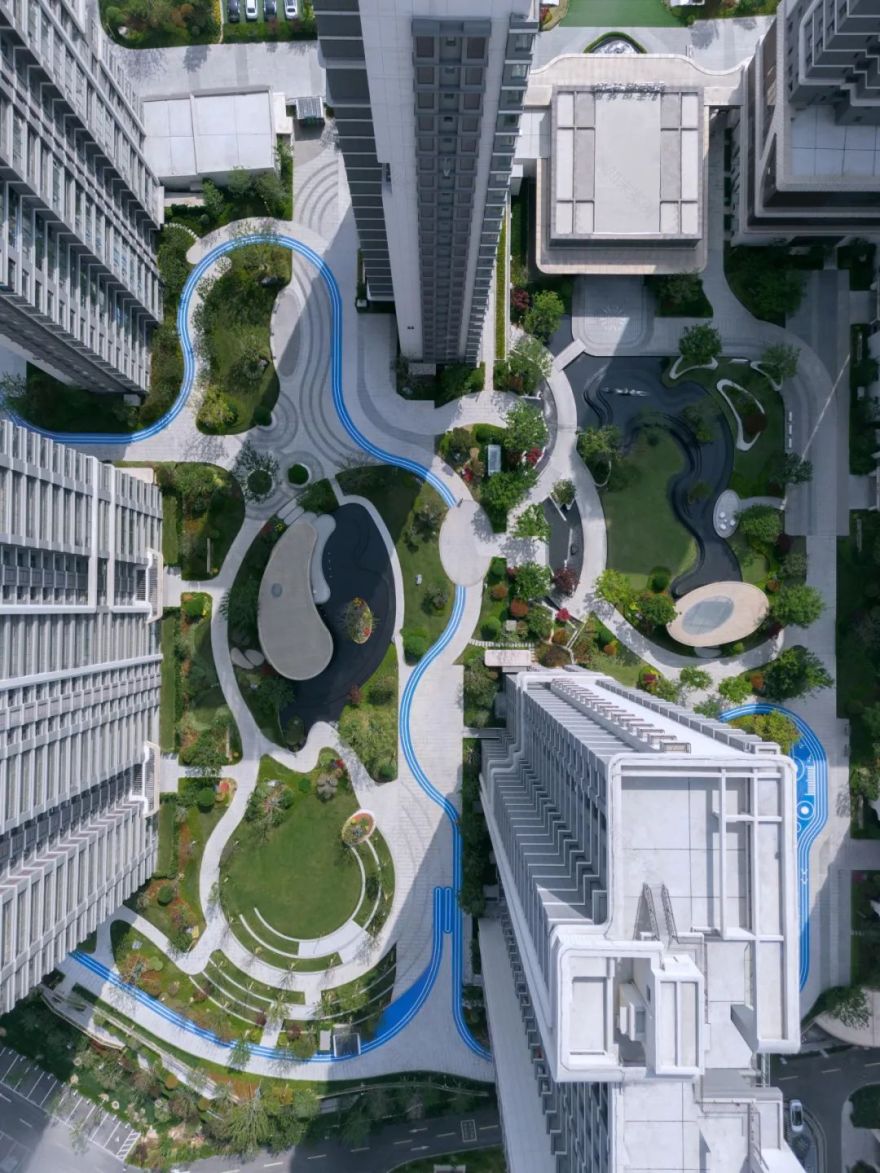 青岛润诚天悦华府大区丨中国青岛丨东易奇思-1