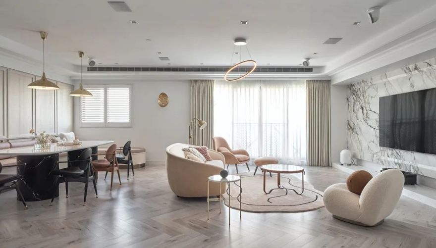 高雄 180㎡时尚母女家丨中国高雄丨HAO Design-8