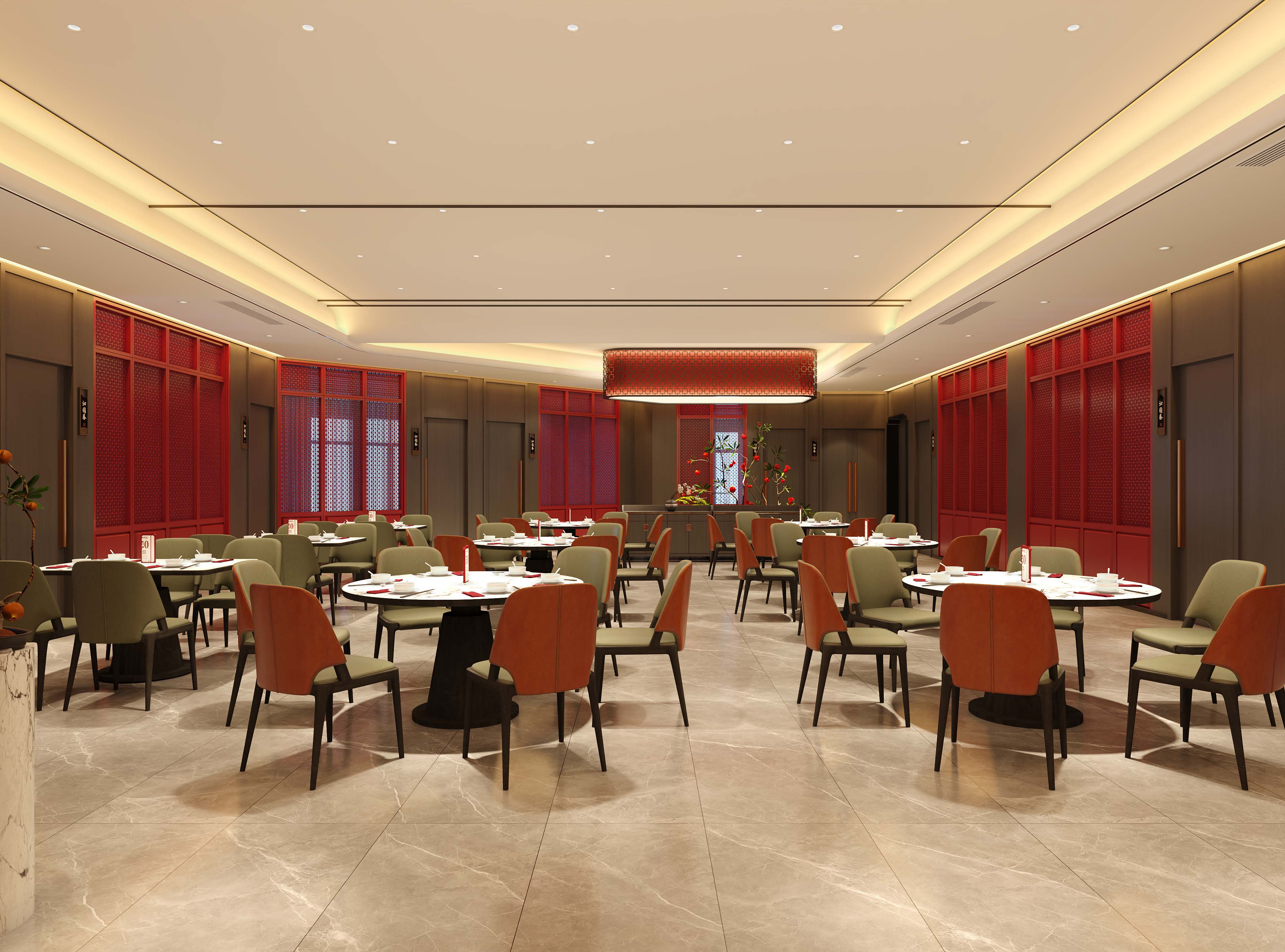 晋十方（晋南菜）太原店丨中国太原丨富厚美学空间设计-15