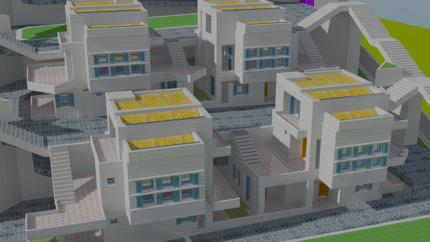 B·W·A·0 住宅建筑群-0