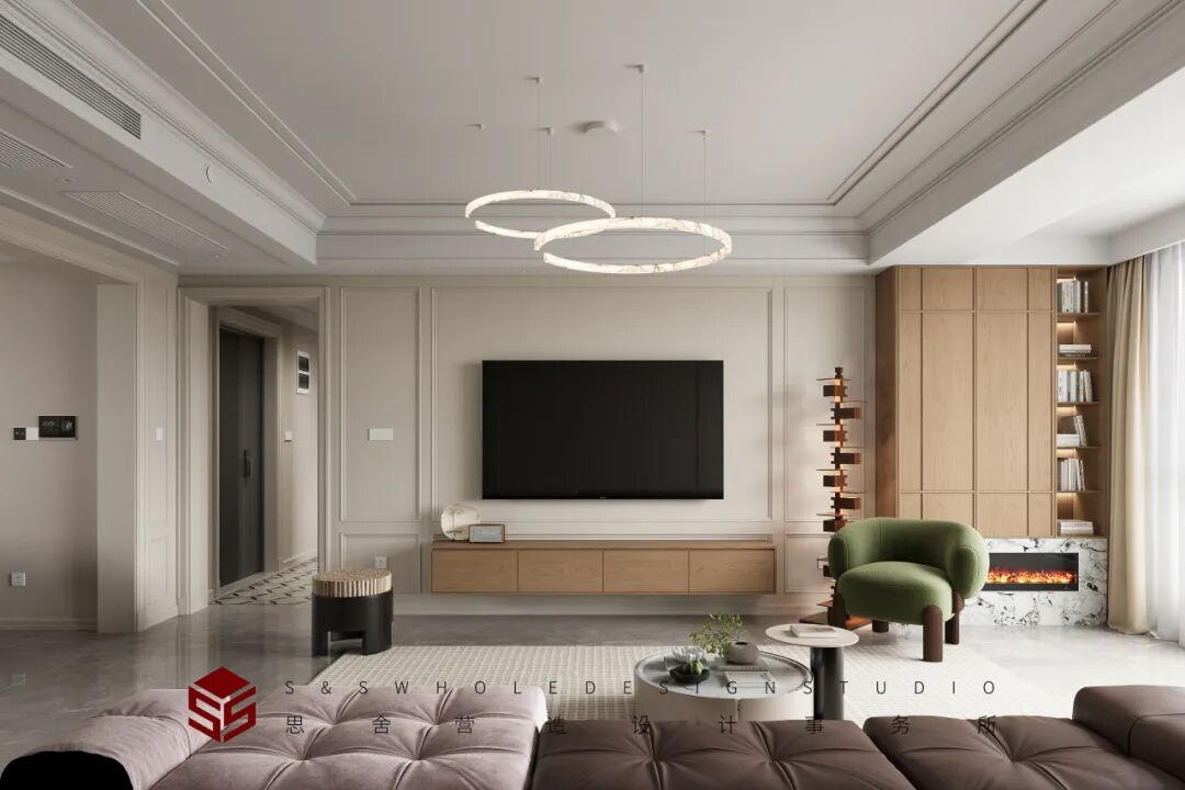 思舍全案|从「精装模板」到「私属定制」：一场软装设计的空间炼金术-15