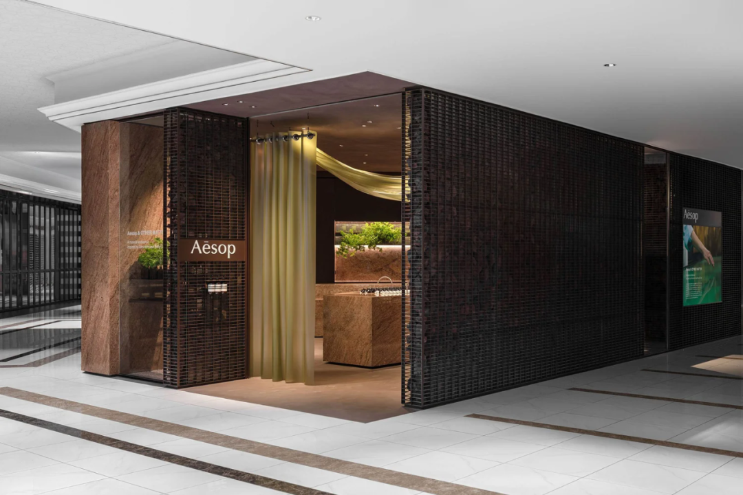 Aesop新加坡高岛屋“石笼”概念店设计-0